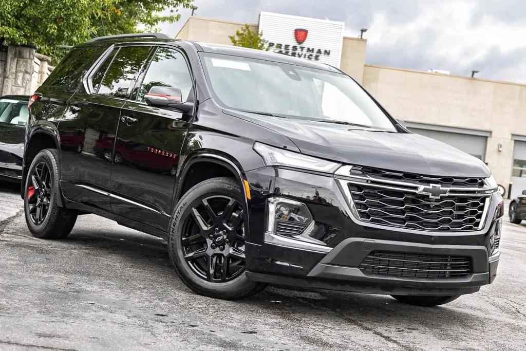 Black 2023 Chevrolet Traverse Premier for sale in Salt Lake City, UT