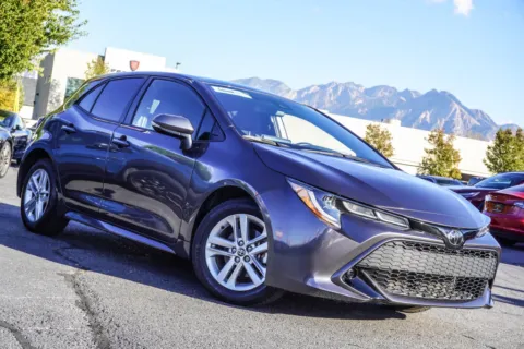 Gray 2022 Toyota Corolla Hatchback SE for sale in Salt Lake City, UT