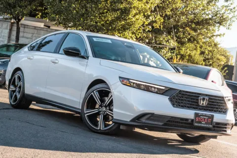 White 2024 Honda Accord Hybrid Sport for sale in Salt Lake City, UT