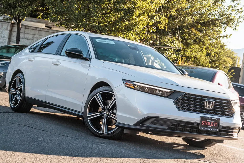 White 2024 Honda Accord Hybrid Sport for sale in Salt Lake City, UT