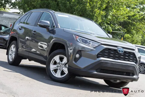 Gray 2021 Toyota RAV4 Hybrid XLE for sale in Salt Lake City, UT