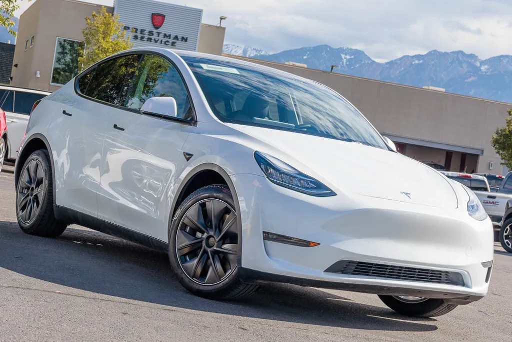 White 2023 Tesla Model Y Long Range for sale in Salt Lake City, UT