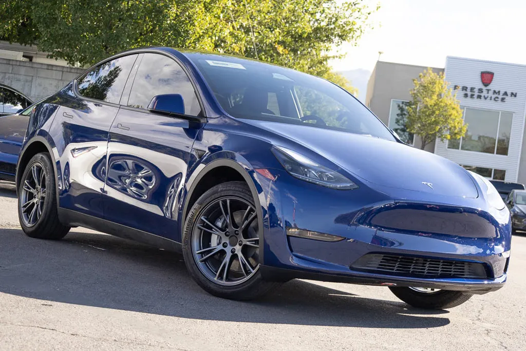 Blue 2024 Tesla Model Y Long Range for sale in Salt Lake City, UT