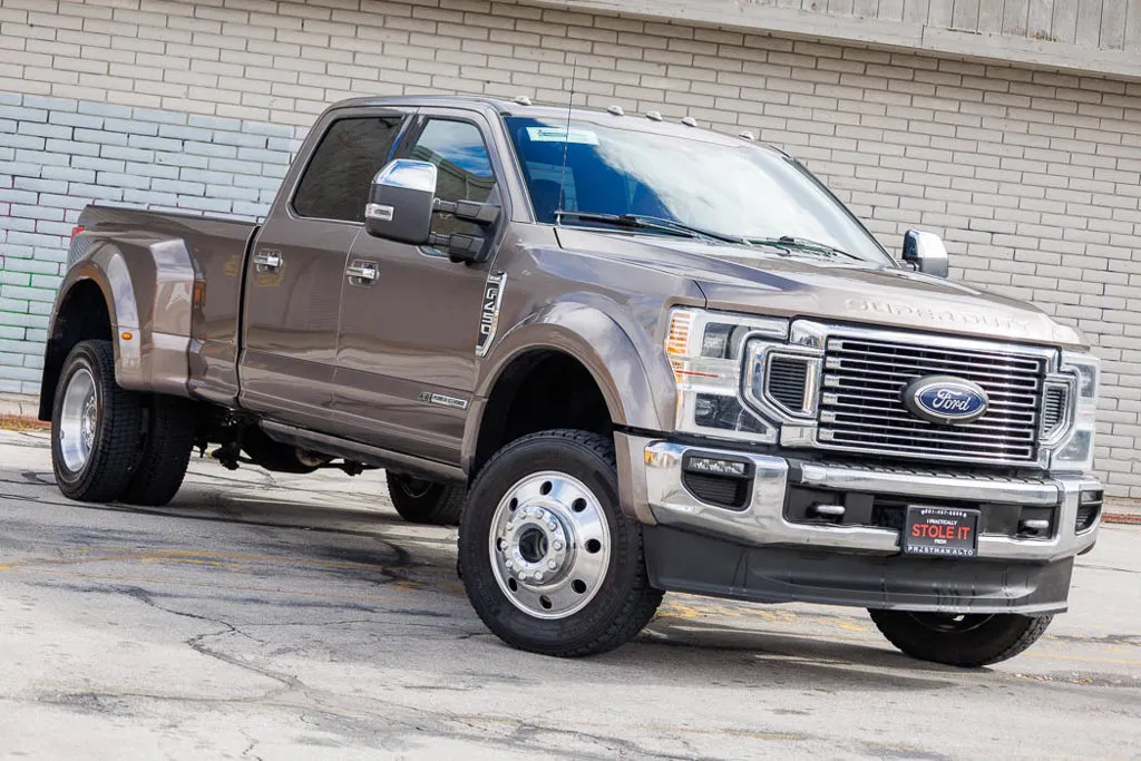Gray 2020 Ford F-450SD King Ranch for sale in Salt Lake City, UT