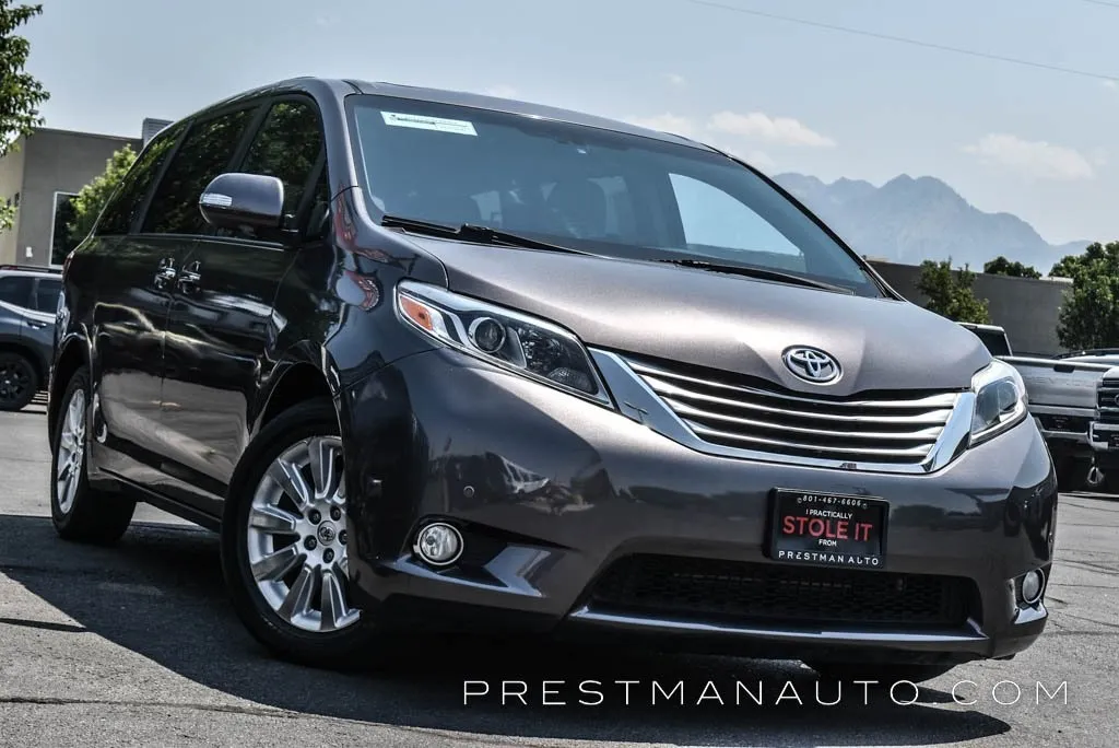 Sienna Xle Premium Sienna Van 2015 Used 2015 Toyota Sienna Limited