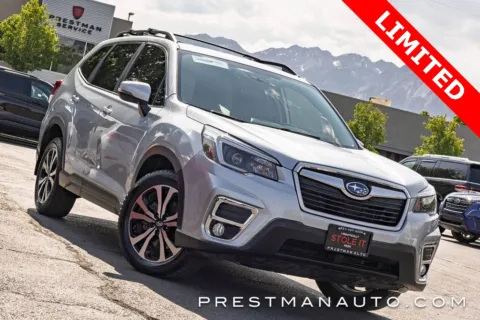 Silver 2021 Subaru Forester Limited for sale in Salt Lake City, UT