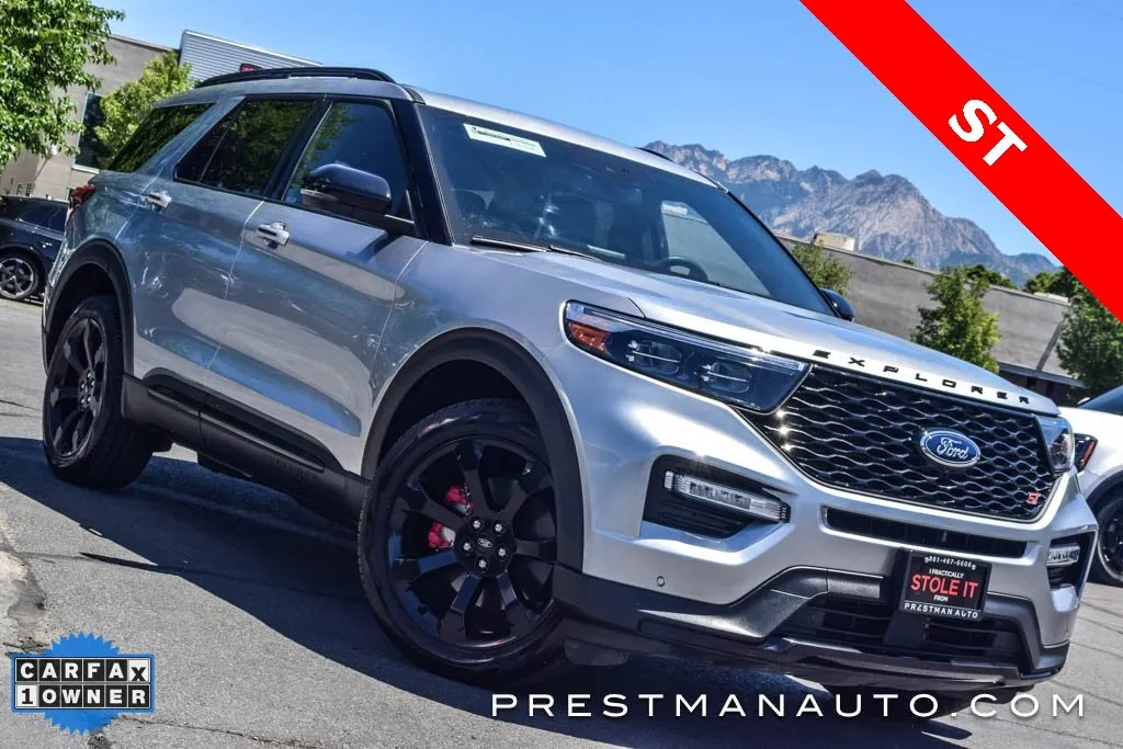 Silver 2023 Ford Explorer ST for sale in Salt Lake City, UT