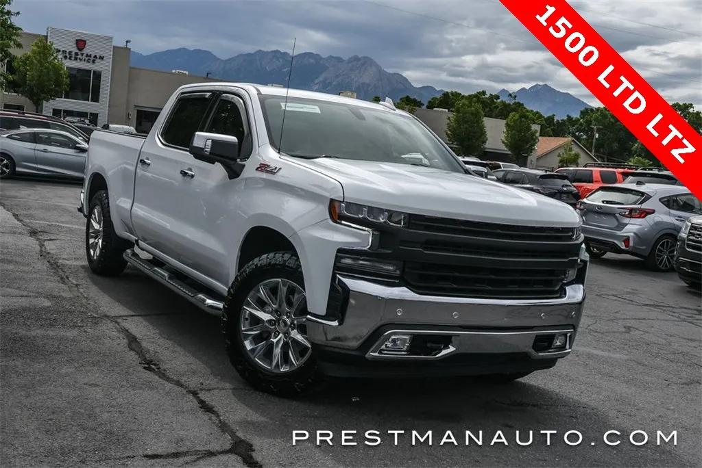 White 2022 Chevrolet Silverado 1500 LTD LTZ for sale in Salt Lake City, UT