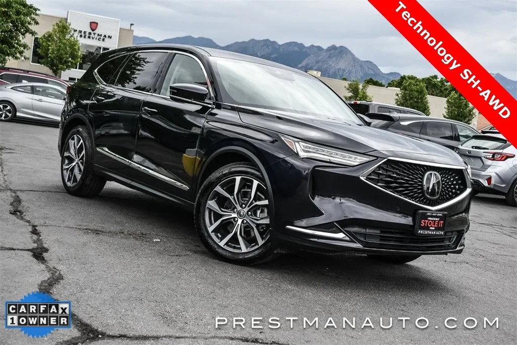 Black 2022 Acura MDX Technology for sale in Salt Lake City, UT