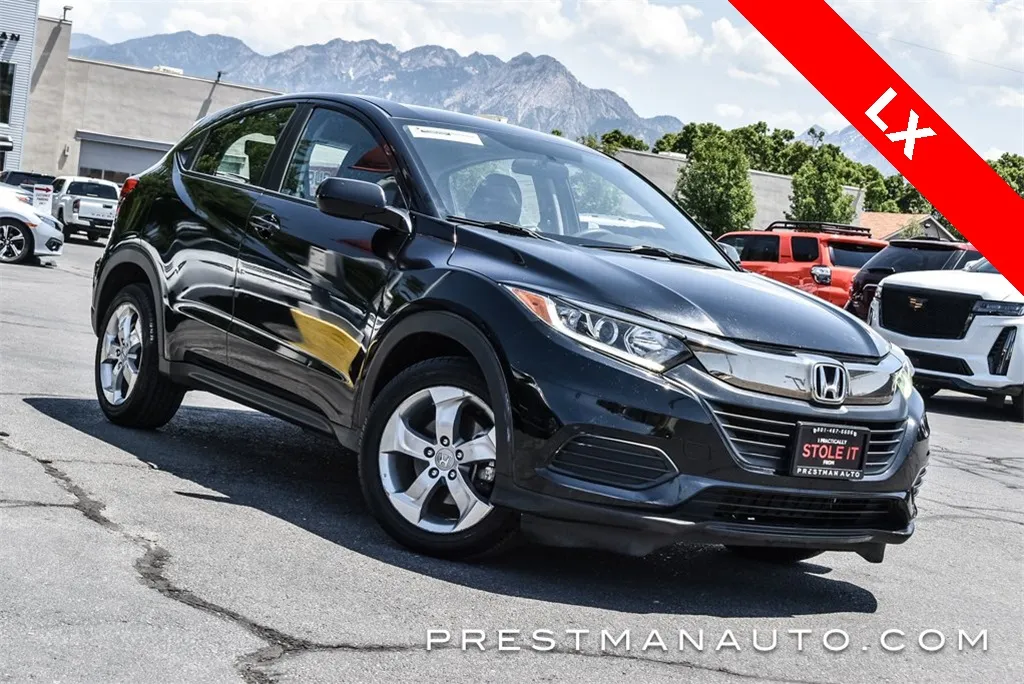 Black 2019 Honda HR-V LX for sale in Salt Lake City, UT