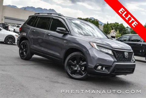 Gray 2021 Honda Passport Elite for sale in Salt Lake City, UT
