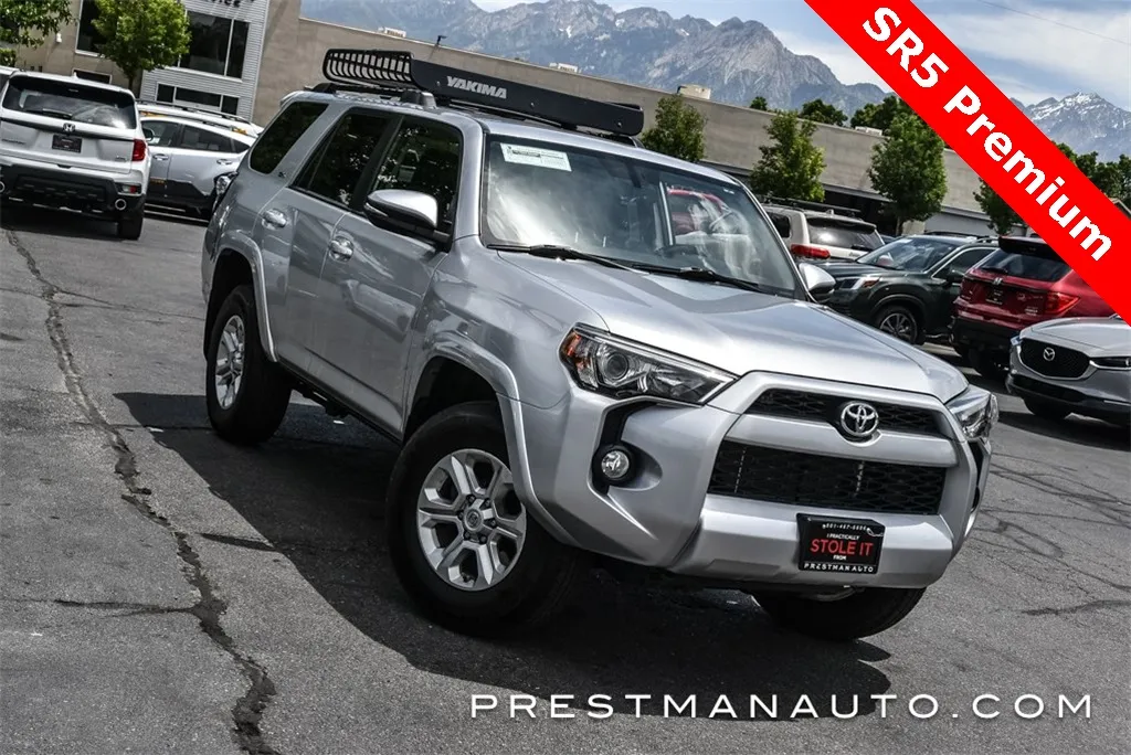 Silver 2019 Toyota 4Runner SR5 Premium for sale in Salt Lake City, UT