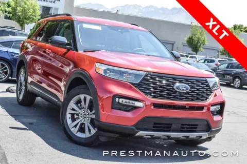 Red 2022 Ford Explorer XLT for sale in Salt Lake City, UT