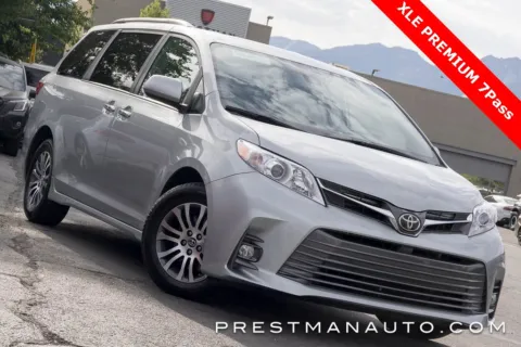 Silver 2019 Toyota Sienna XLE Premium for sale in Salt Lake City, UT
