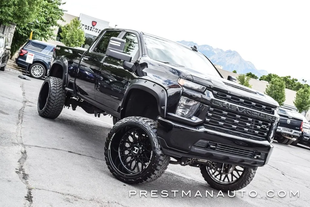 Black 2022 Chevrolet Silverado 2500HD Custom for sale in Salt Lake City, UT