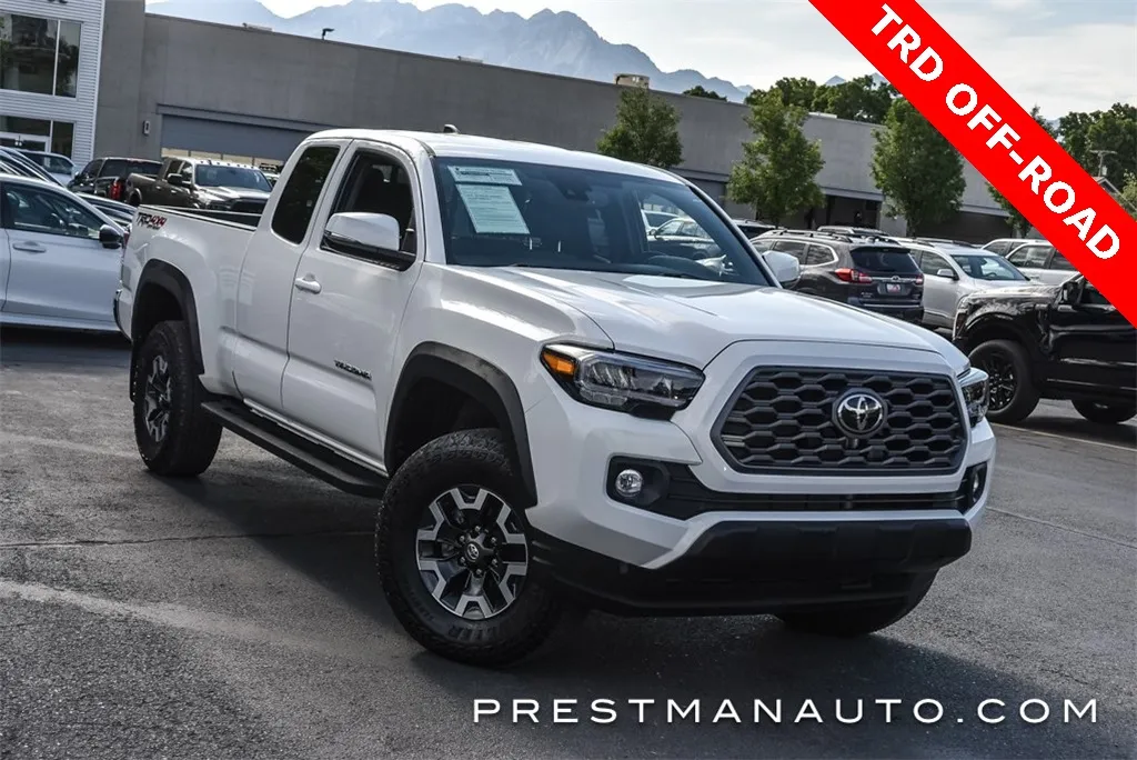 White 2023 Toyota Tacoma TRD Off-Road for sale in Salt Lake City, UT