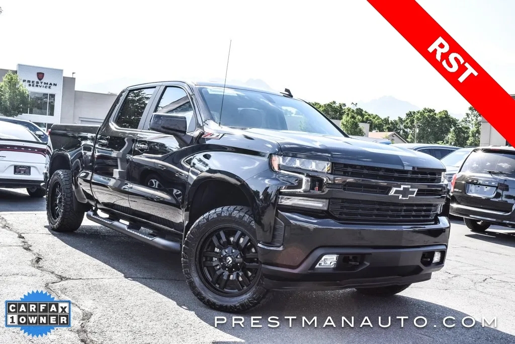 Black 2022 Chevrolet Silverado 1500 LTD RST for sale in Salt Lake City, UT