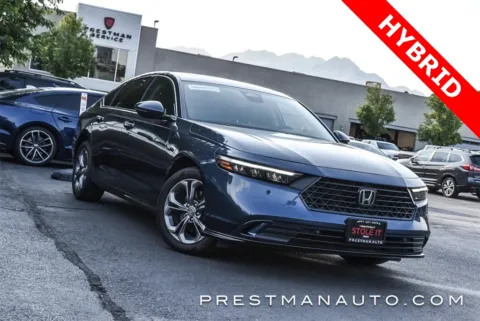 Blue 2024 Honda Accord Hybrid EX-L for sale in Salt Lake City, UT