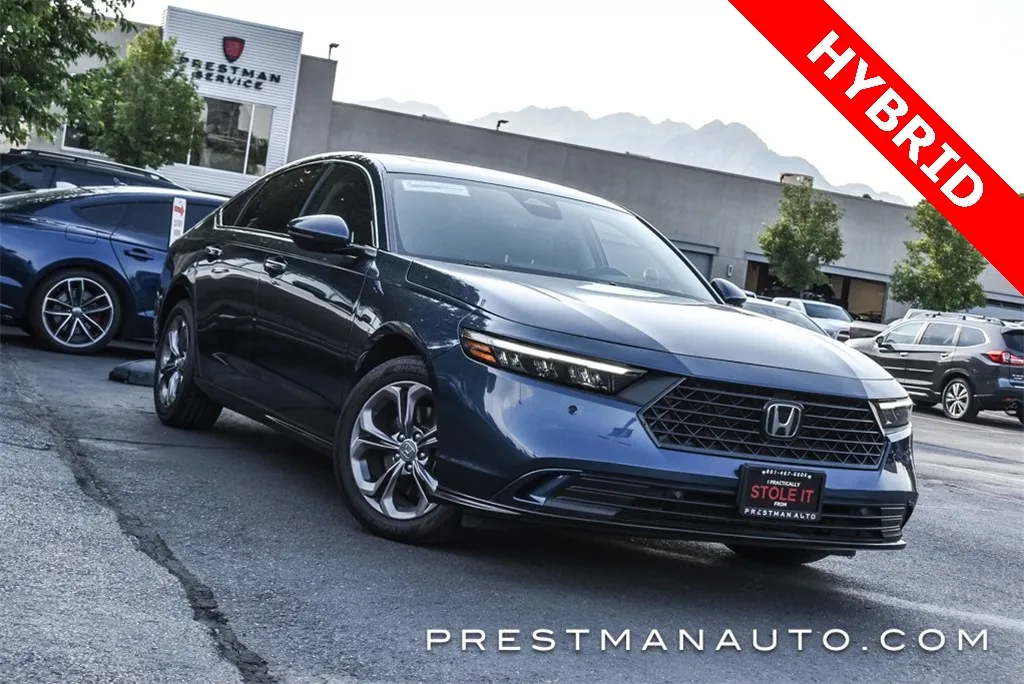 Gray 2024 Honda Accord Hybrid EX-L for sale in Salt Lake City, UT