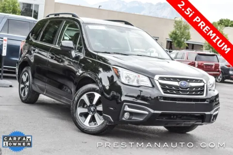 Black 2018 Subaru Forester 2.5i Premium for sale in Salt Lake City, UT