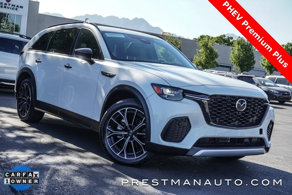 White 2025 Mazda CX-70 PHEV Premium Plus for sale in Salt Lake City, UT