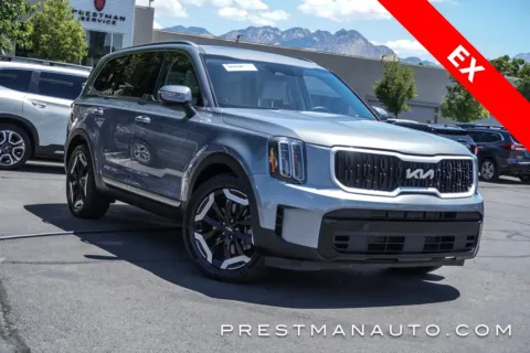 Silver 2024 Kia Telluride EX for sale in Salt Lake City, UT