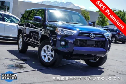 Blue 2024 Toyota 4Runner SR5 Premium for sale in Salt Lake City, UT