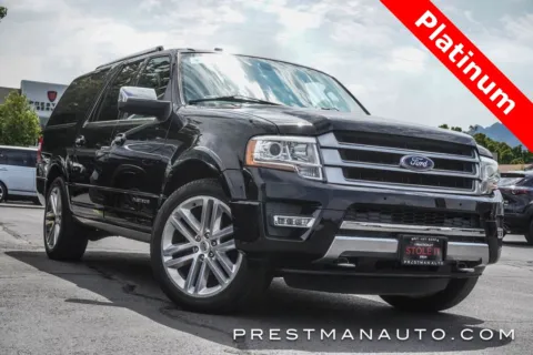 Black 2017 Ford Expedition EL Platinum for sale in Salt Lake City, UT
