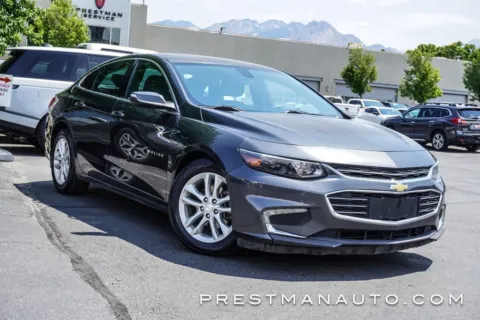Gray 2017 Chevrolet Malibu LT for sale in Salt Lake City, UT