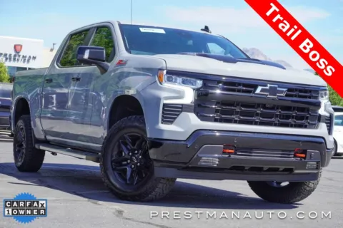 Gray 2024 Chevrolet Silverado 1500 LT Trail Boss for sale in Salt Lake City, UT