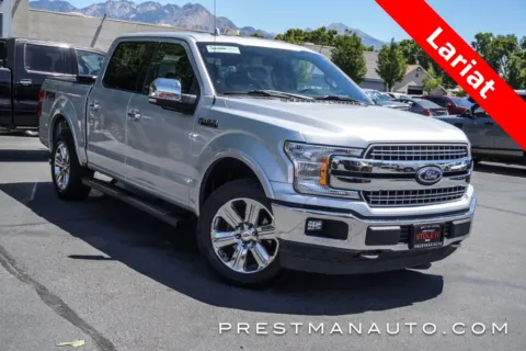 Silver 2018 Ford F-150 Lariat for sale in Salt Lake City, UT