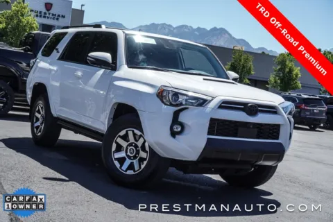 White 2023 Toyota 4Runner TRD Off-Road Premium for sale in Salt Lake City, UT