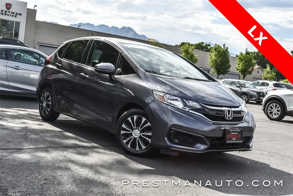 Gray 2019 Honda Fit LX for sale in Salt Lake City, UT