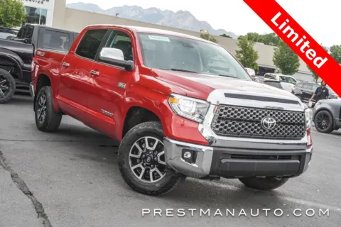 Red 2021 Toyota Tundra Limited for sale in Salt Lake City, UT