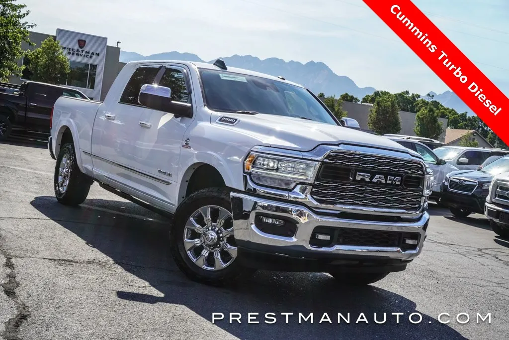 White 2020 Ram 2500 Limited for sale in Salt Lake City, UT