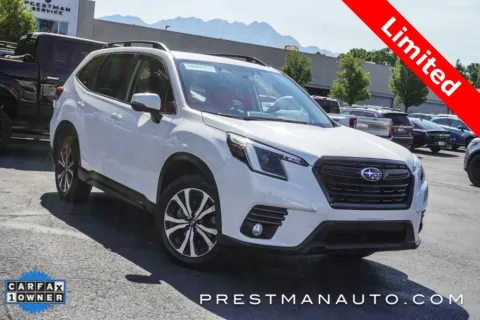 White 2022 Subaru Forester Limited for sale in Salt Lake City, UT