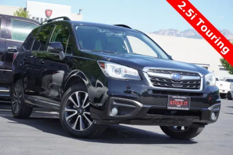 Black 2018 Subaru Forester 2.5i Touring for sale in Salt Lake City, UT