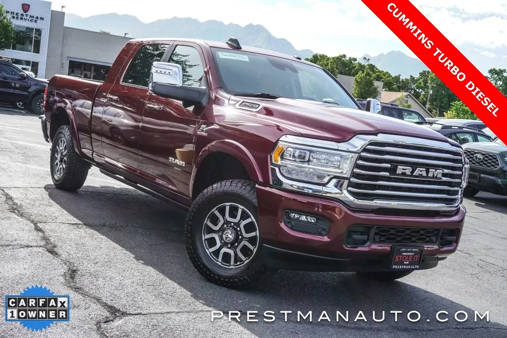 Red 2024 Ram 2500 Longhorn for sale in Salt Lake City, UT