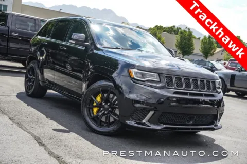 Black 2018 Jeep Grand Cherokee Trackhawk for sale in Salt Lake City, UT