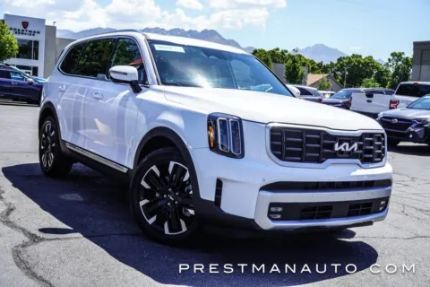 White 2024 Kia Telluride SX for sale in Salt Lake City, UT