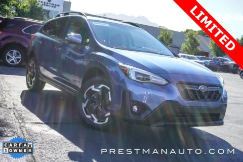 Blue 2021 Subaru Crosstrek Limited for sale in Salt Lake City, UT