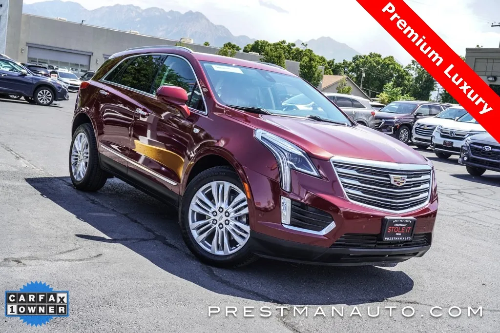 Red 2017 Cadillac XT5 Premium Luxury for sale in Salt Lake City, UT