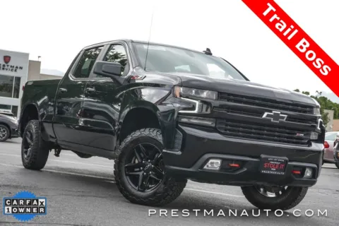 Black 2021 Chevrolet Silverado 1500 LT Trail Boss for sale in Salt Lake City, UT