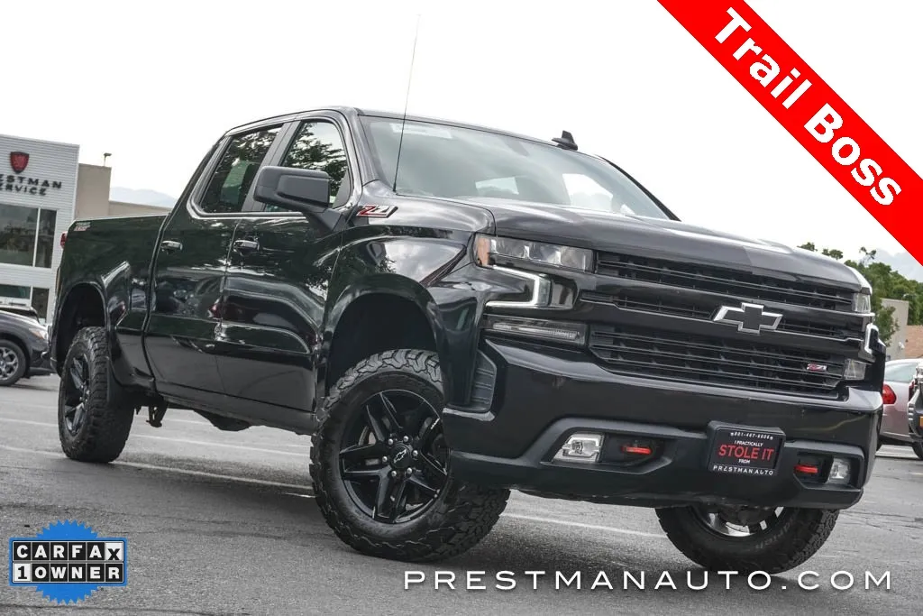Black 2021 Chevrolet Silverado 1500 LT Trail Boss for sale in Salt Lake City, UT