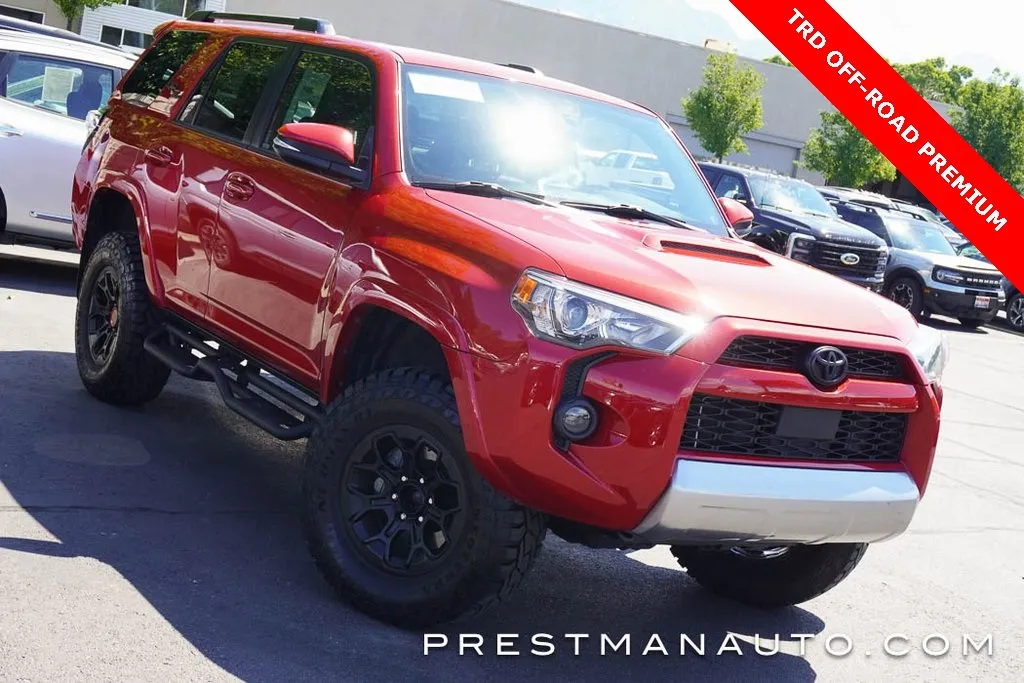 Red 2024 Toyota 4Runner TRD Off-Road Premium for sale in Salt Lake City, UT