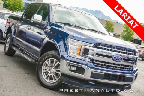 Blue 2018 Ford F-150 Lariat for sale in Salt Lake City, UT