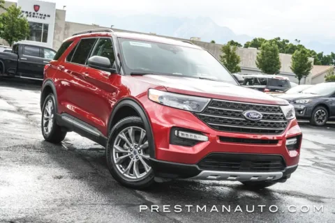 Red 2022 Ford Explorer XLT for sale in Salt Lake City, UT