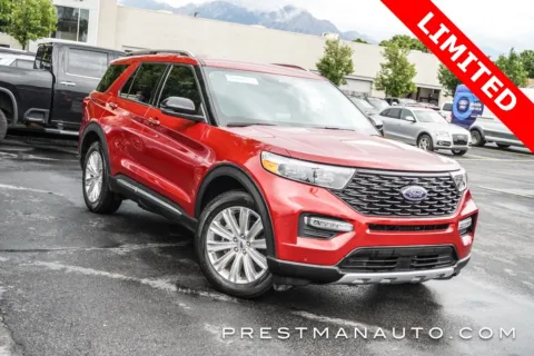 Red 2023 Ford Explorer Limited for sale in Salt Lake City, UT