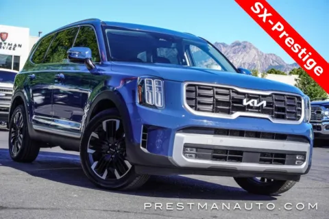 Blue 2023 Kia Telluride SX-Prestige for sale in Salt Lake City, UT