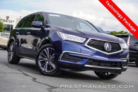 Blue 2019 Acura MDX 3.5L Technology Package for sale in Salt Lake City, UT